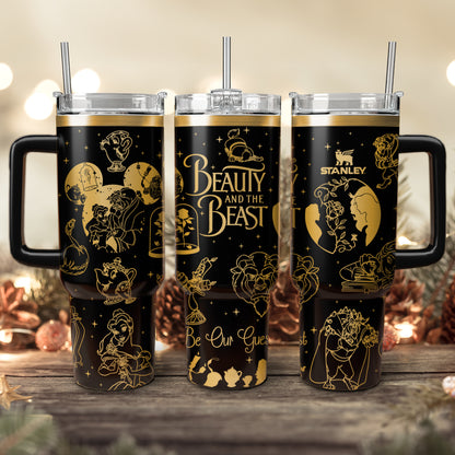 Beauty and The Beast Tumbler - 501HLHNTB039