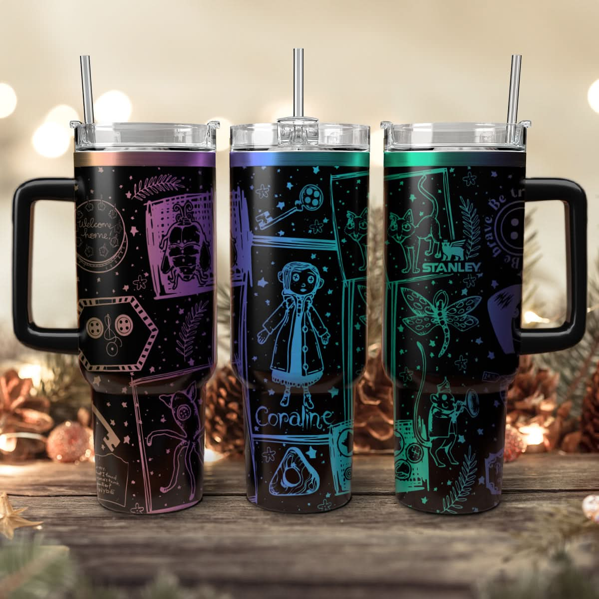 Coraline Movies 40oz Tumbler - 409HLHNTB178