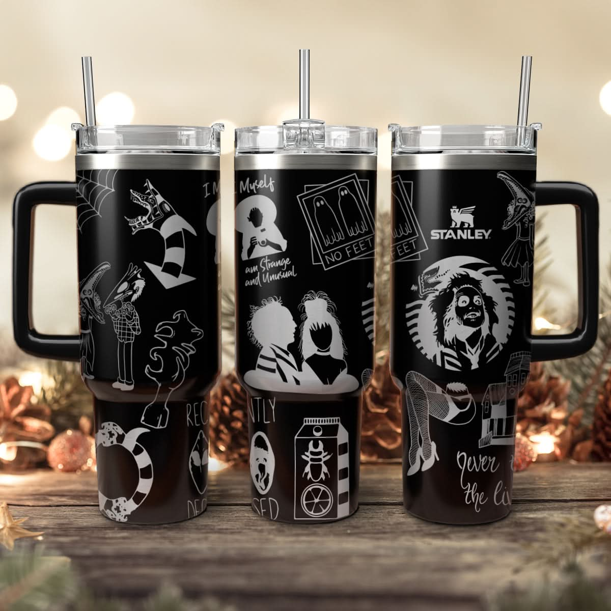 Beetlejuice Movies 40oz Tumbler - 409HLHNTB174