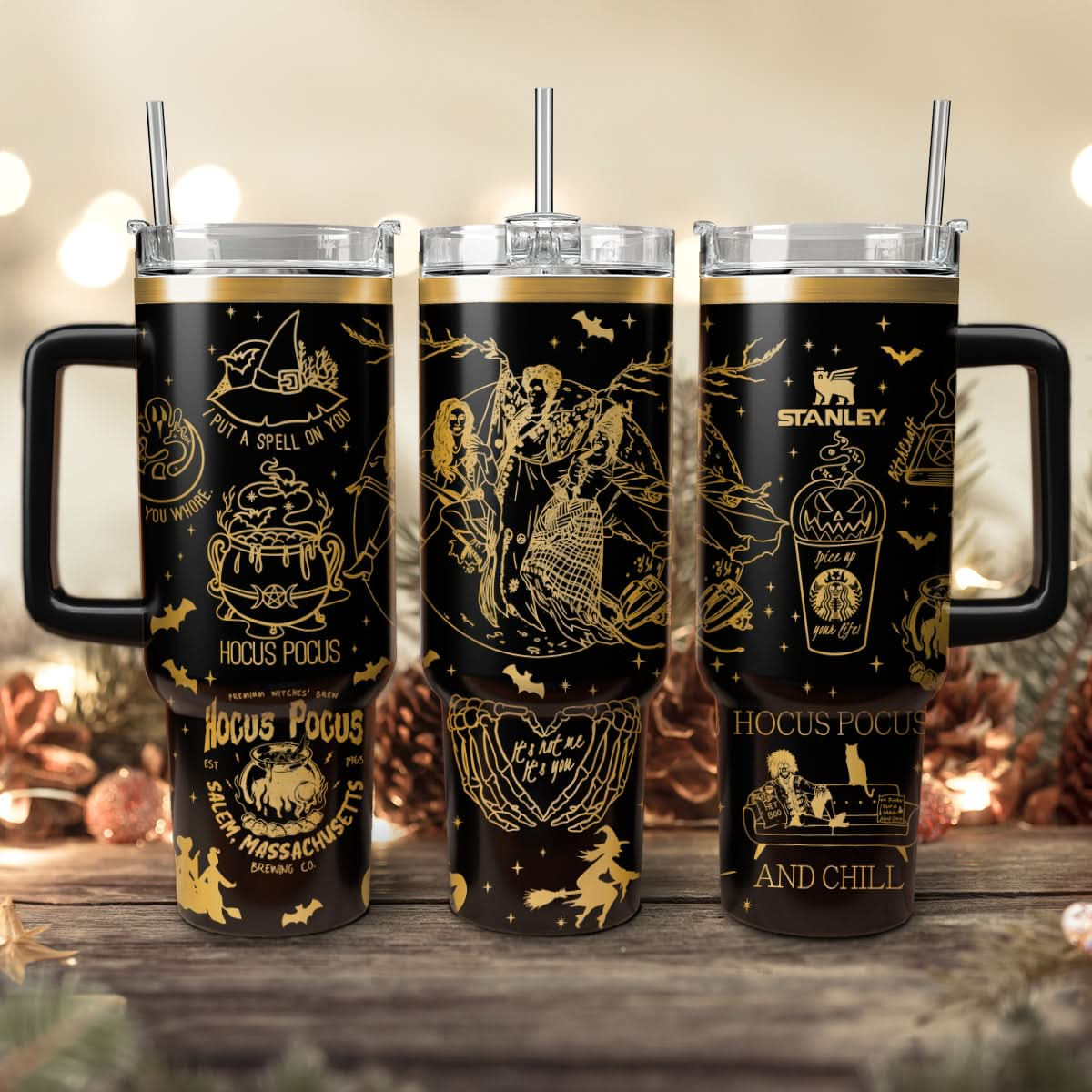 Hocus Pocus Sanderson Sisters 40oz Tumbler - 409HLHNTB130