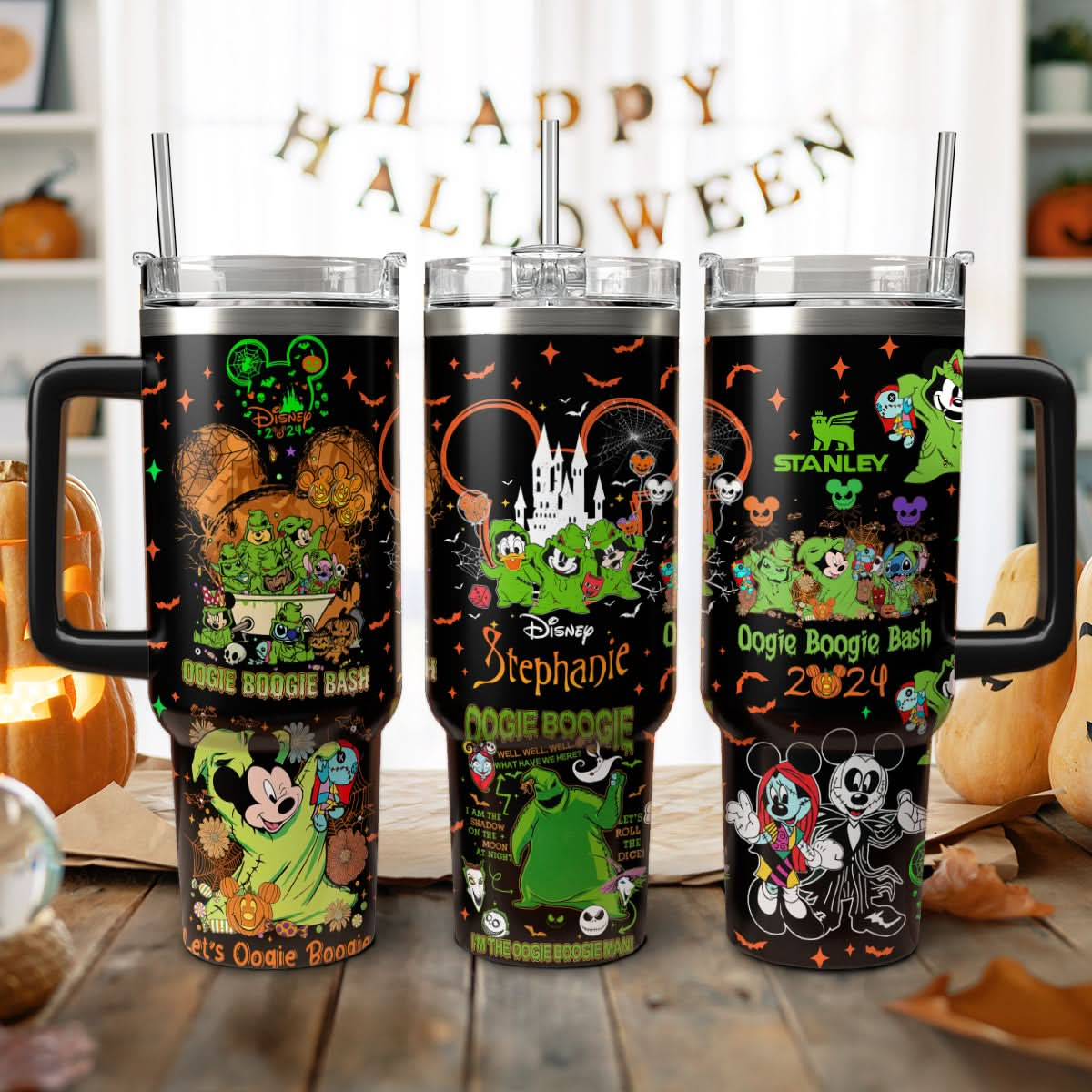 Disney Nightmare 40oz Custom Tumbler - 409VTHNTB029