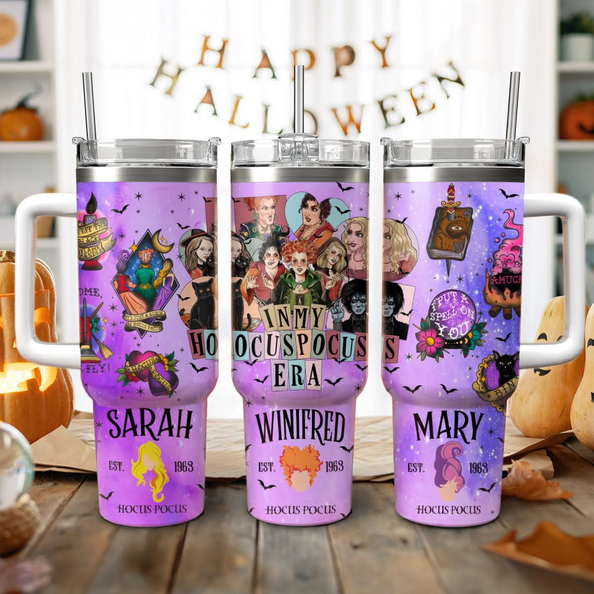 Hocus Pocus Era 40oz Tumbler - 409HLHNTB140