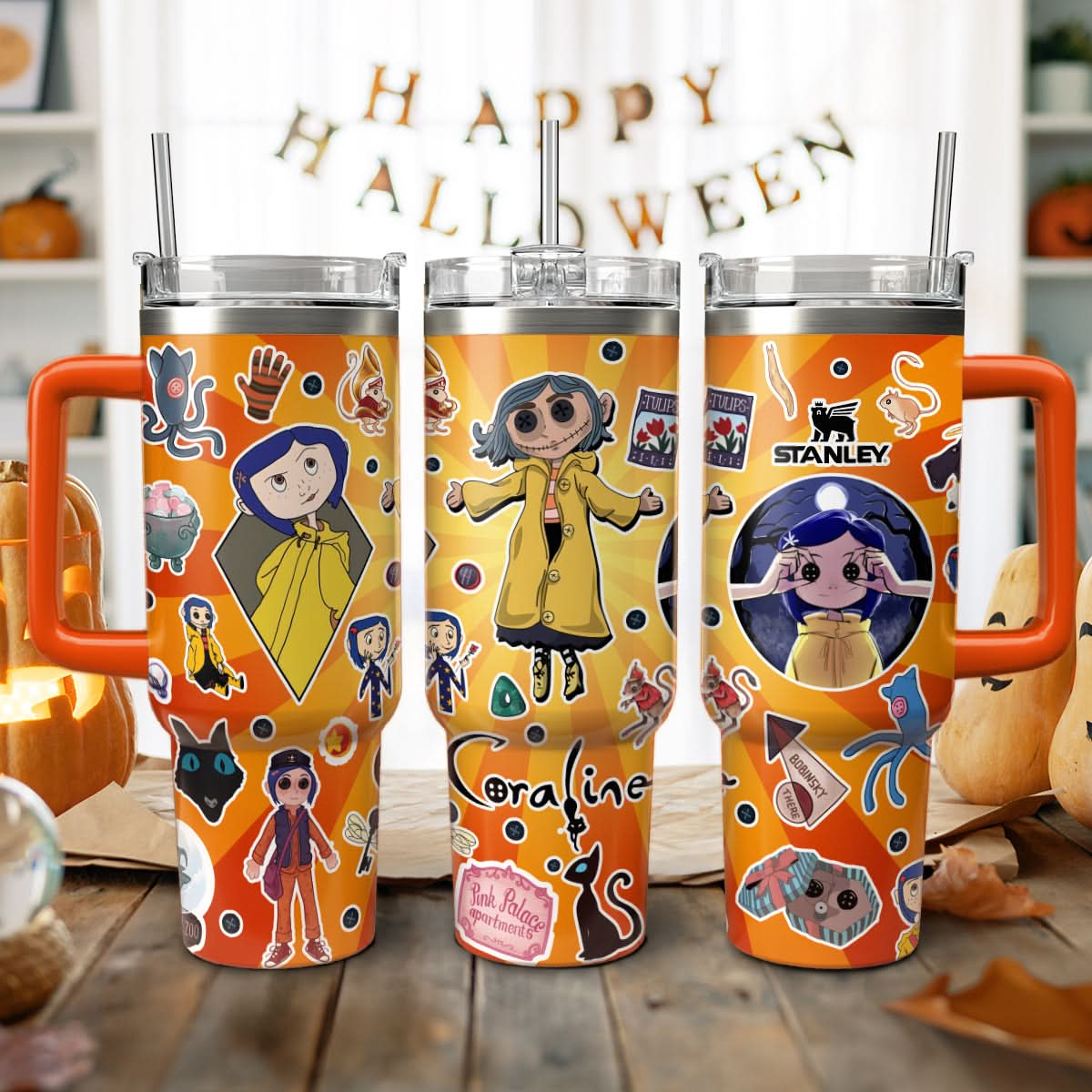 Coraline Movies 40oz Tumbler - 410TTHNTB005