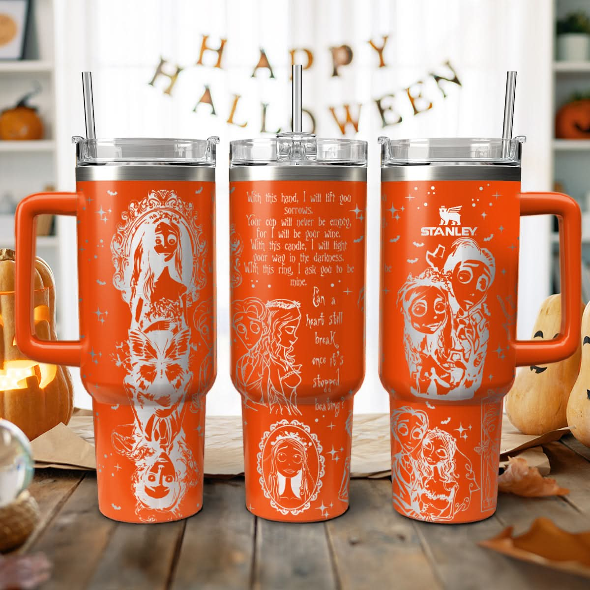 Corpse Bride 40oz Tumbler - 409HLHNTB166