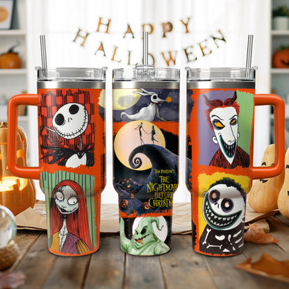 The Nightmare Before Christmas Tumbler 40 oz