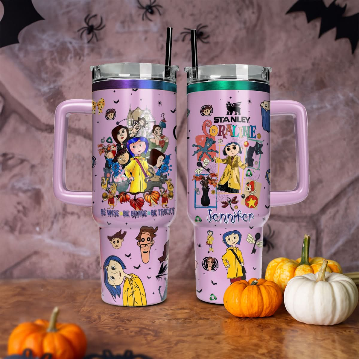 Custom Coraline Movie 40oz Tumbler - 410TTHNTB004