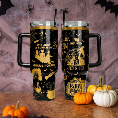 Custom Name Hocus Pocus Sanderson Sisters 40oz Tumbler - 409HLHNTB136