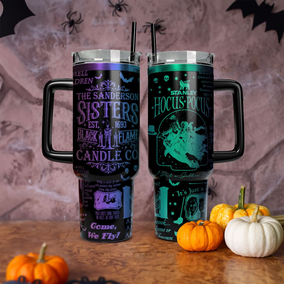 The Sanderson Sisters Hocus Pocus 40oz Tumbler - 409HLHNTB137