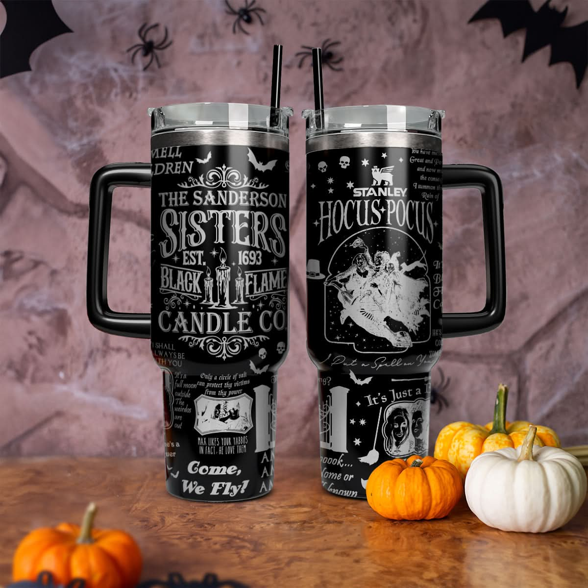 The Sanderson Sisters Hocus Pocus 40oz Tumbler - 409HLHNTB137