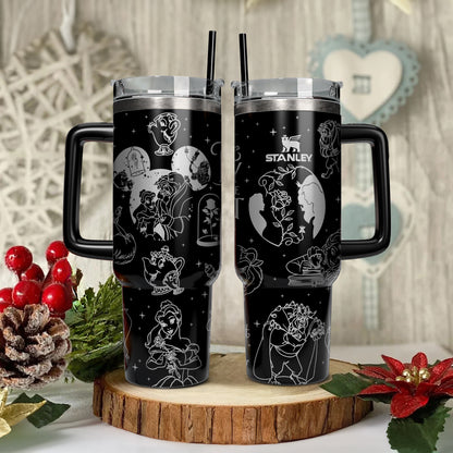 Beauty and The Beast Tumbler - 501HLHNTB039