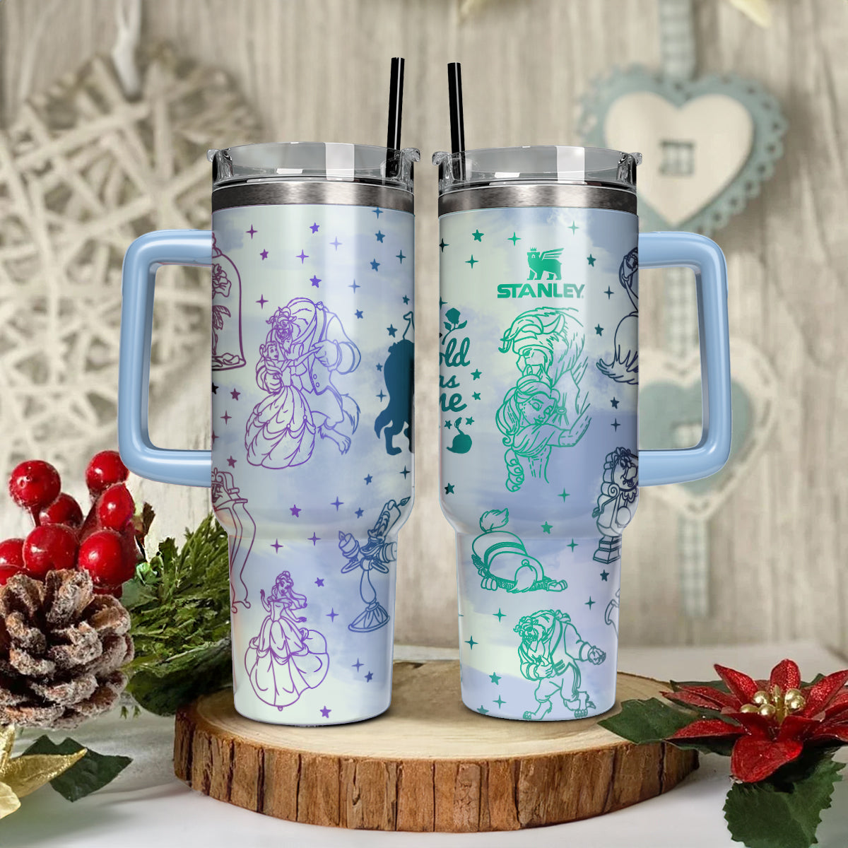 Tale as Old as Time, Beauty and The Beast Tumbler - 501HLHNTB038