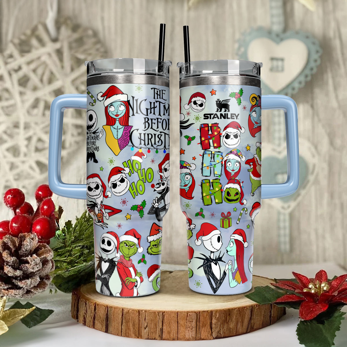 Grinch Nightmare 40oz Tumbler - 410TTHNTB034