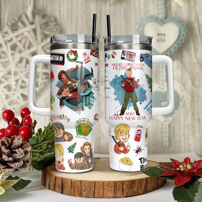 Home Alone Movie, Kevin Character, Christmas Favorite Character 40oz Tumbler - 410TTHNTB028