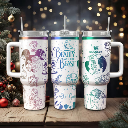 Beauty and The Beast Tumbler - 501HLHNTB039