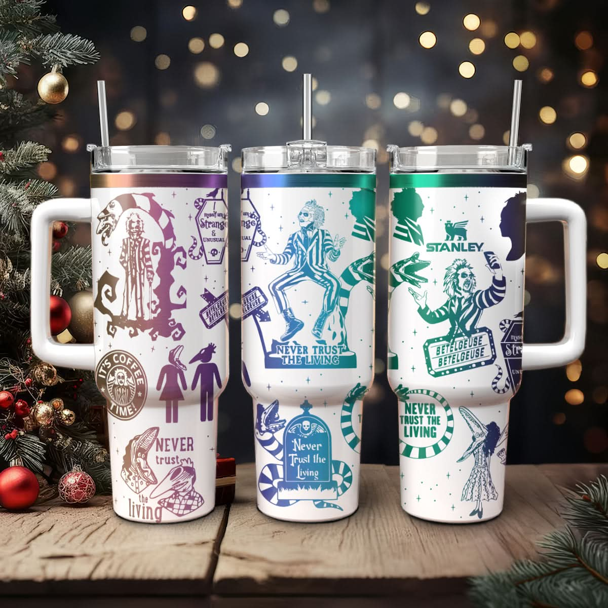 Beetlejuice Movies 40oz Tumbler - 409HLHNTB177