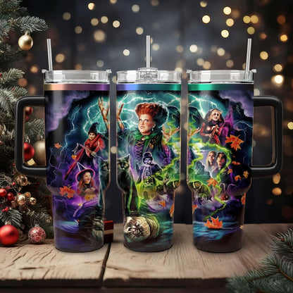 Hocus Pocus 40oz Custom Tumbler - 409HLHNTB141