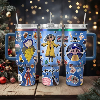 Coraline Movies 40oz Tumbler - 410TTHNTB005