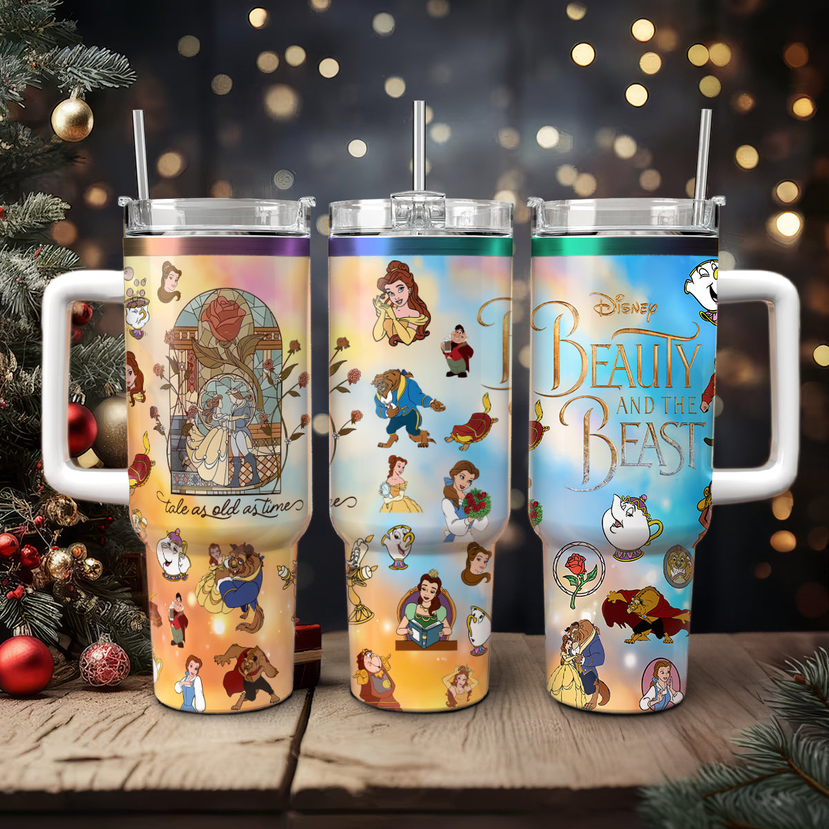 DN Beauty and The Beast Tumbler - 412HLHNTB035