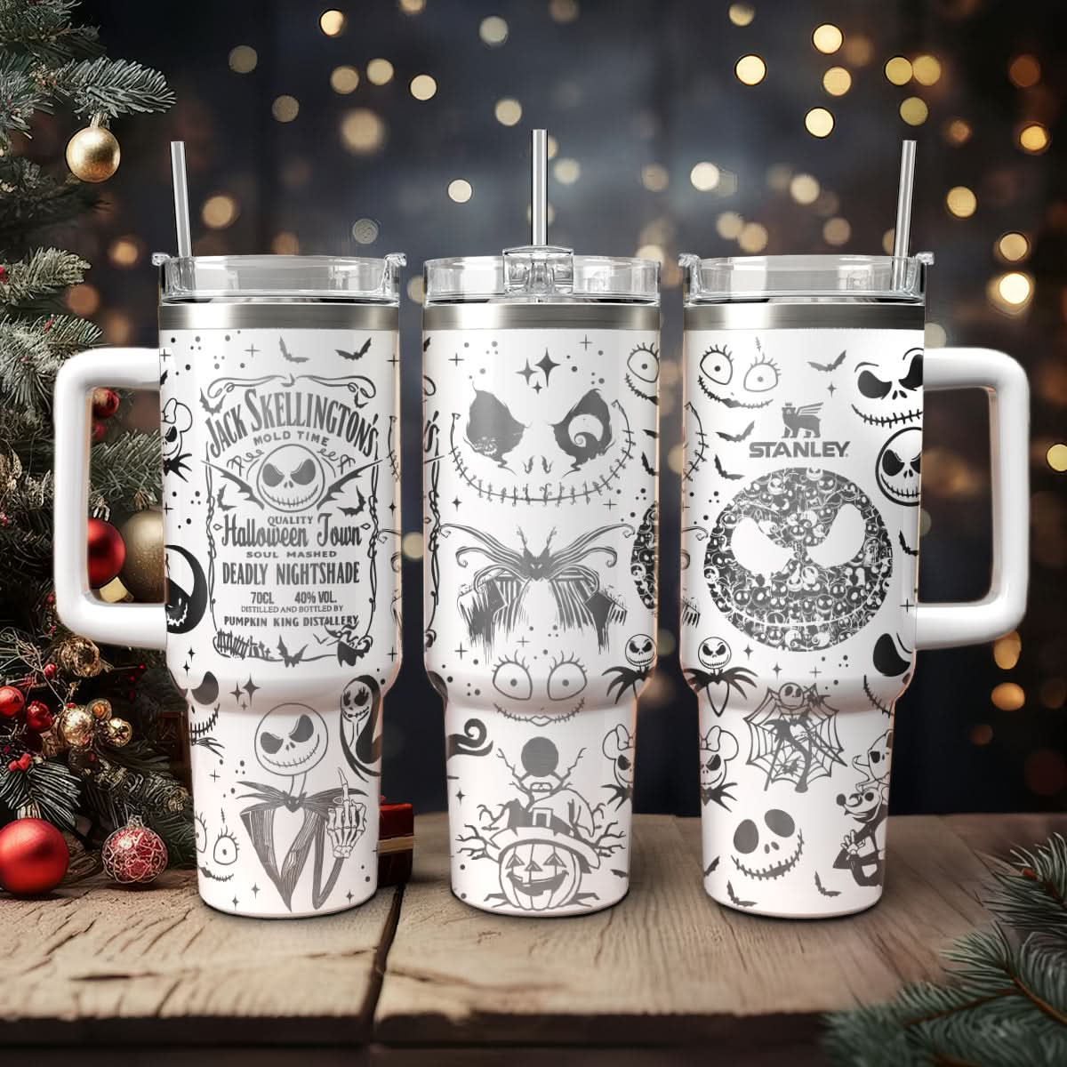 Jack Nightmare Before Xmas 40oz Tumbler - 409HLHNTB146