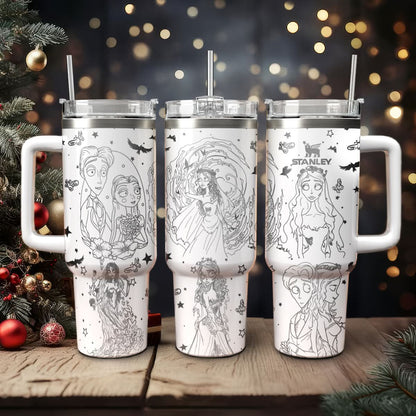 Corpse Bride 40oz Tumbler - 409VTHNTB050