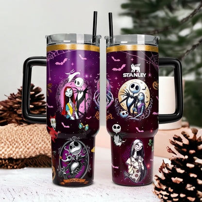 Custom Disney Nightmare Before Christmas 40oz Tumbler - 410QAHNTB021