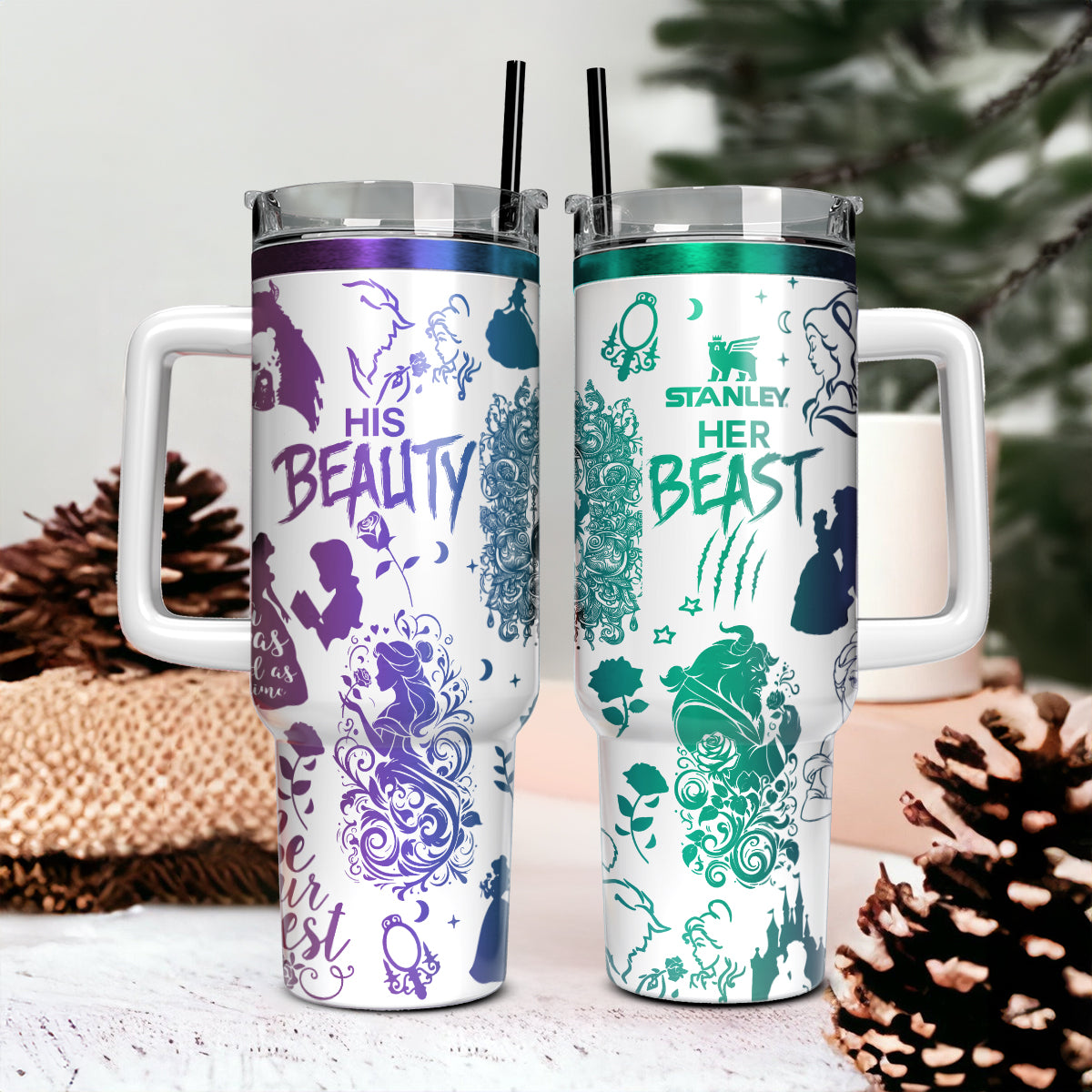 DN Beauty and The Beast Tumbler - 412HLHNTB034