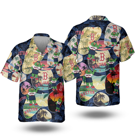 Boston Red Sox MLB Hawaiian Shirt