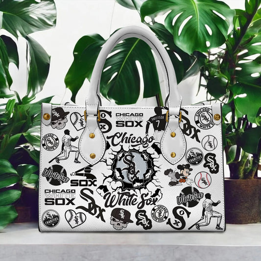 Chicago White Sox Women Leather Hand Bag