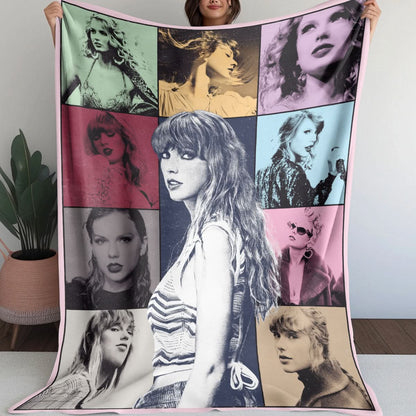 Taylor Swift The Era Tour Albums Blanket 407HLHNBL049