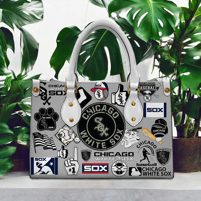 Chicago White Sox Women Leather Hand Bag
