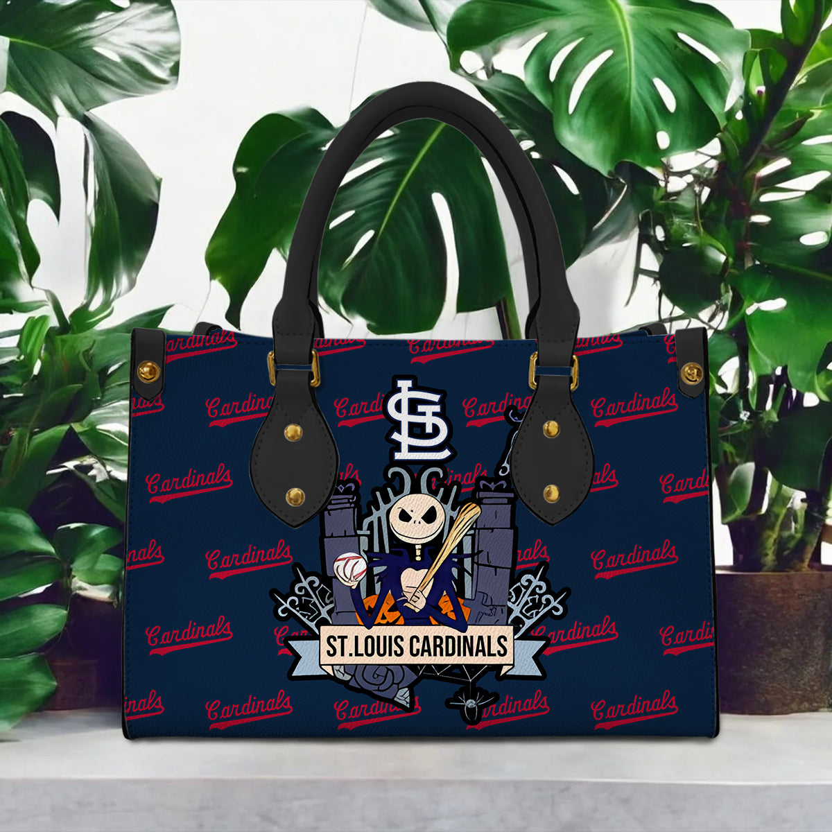 St.Louis Cardinals Jack Women Leather Hand Bag
