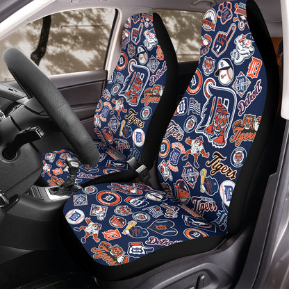 Detroit Tigers MLB Cover Seat Car Decor