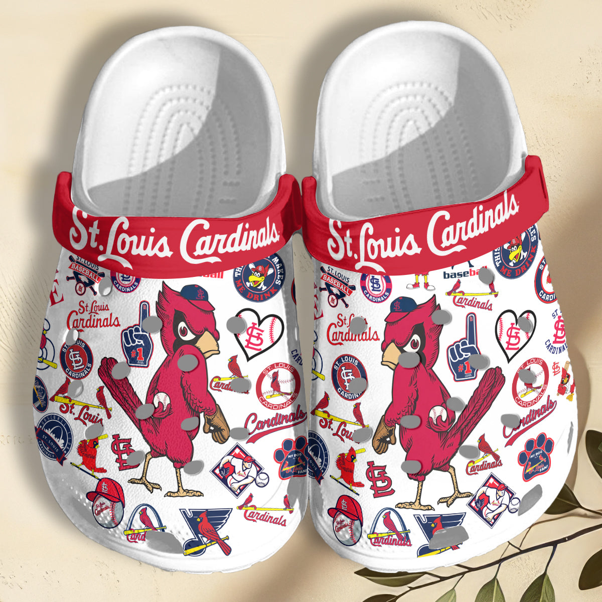 MLB St Louis Cardinals Clog  - 503HLHNCR084