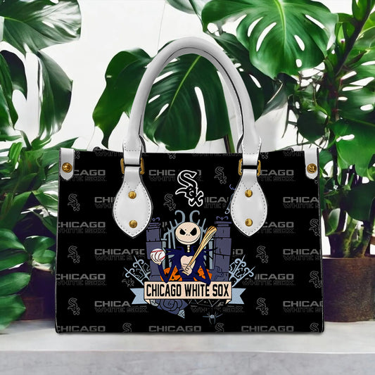 Chicago White Sox Jack Women Leather Hand Bag