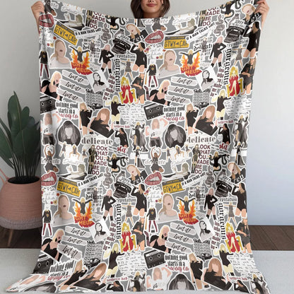 Taylor Swift Reputation Albums Blanket 407HLHNBL039