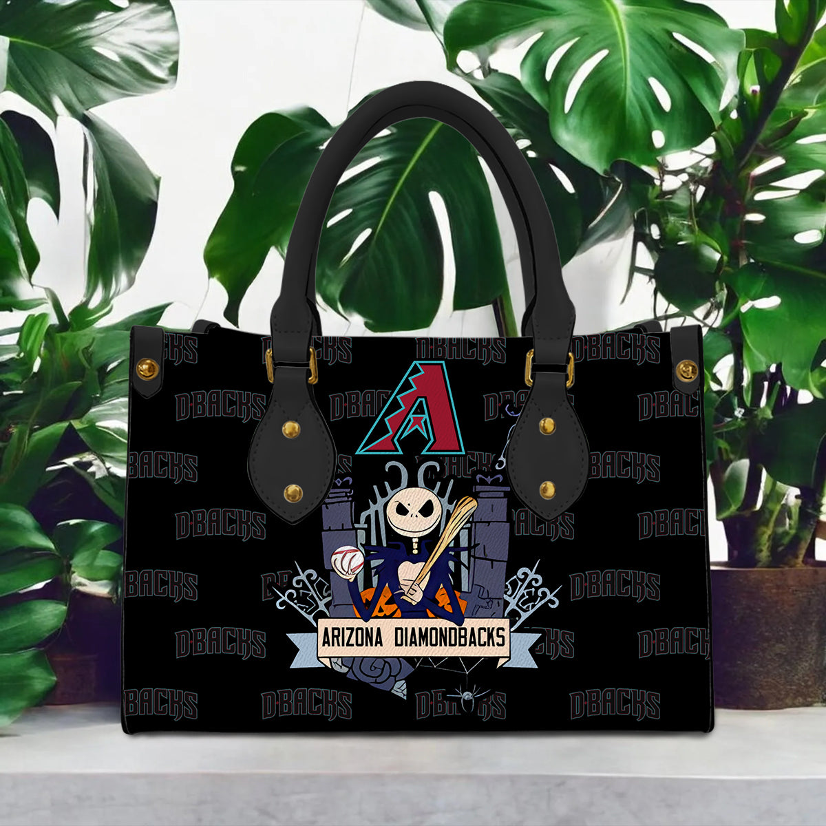 Arizona Diamondbacks Jack Women Leather Hand Bag