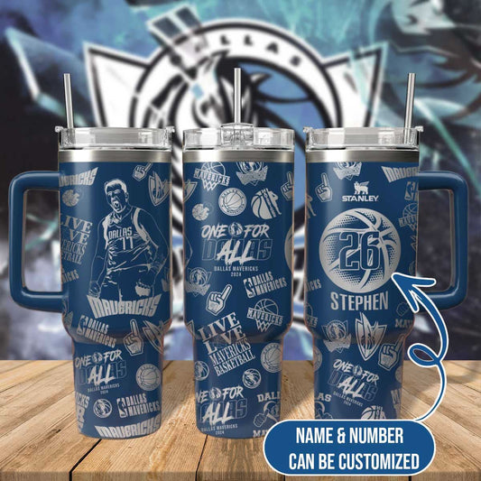 Dallas Mavericks Custom Tumbler 406TTHNTB035