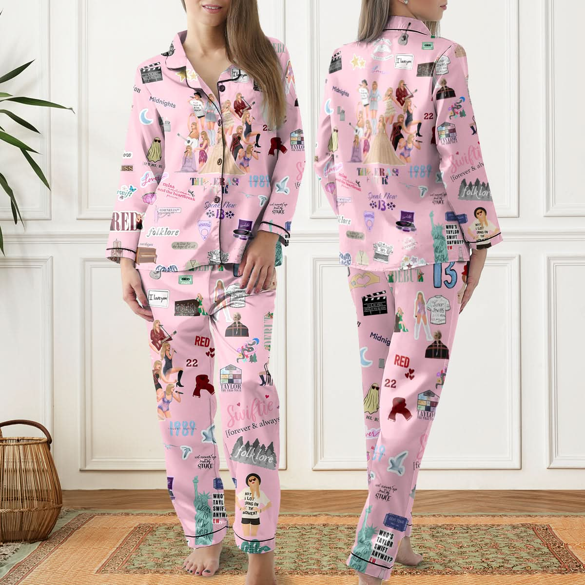 Eras Tour Pajama Set 408VTHNPJ017