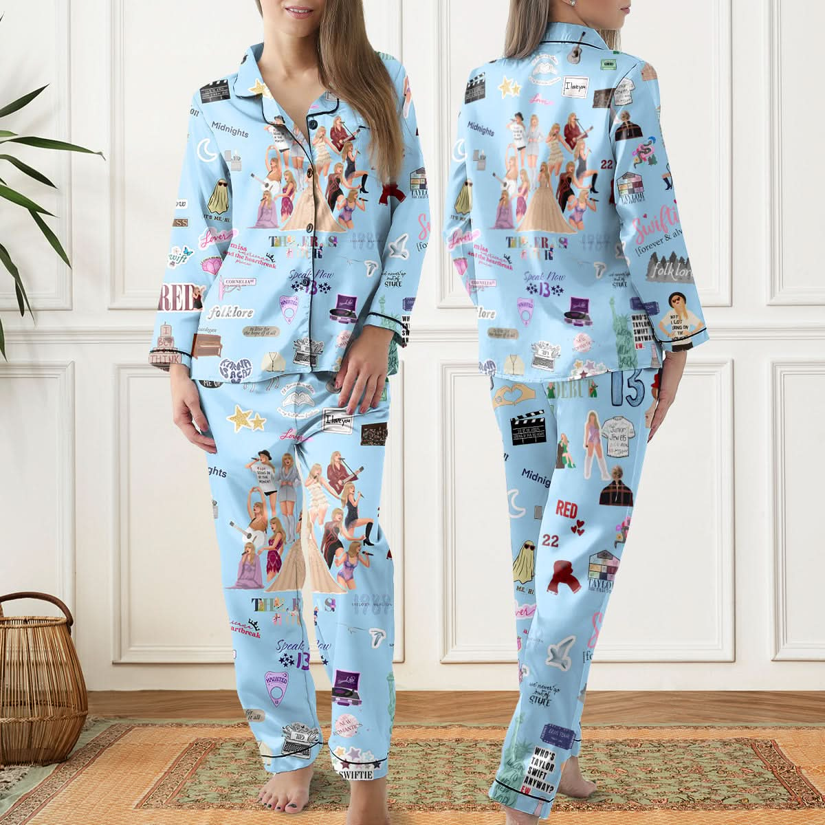 Eras Tour Pajama Set 408VTHNPJ017