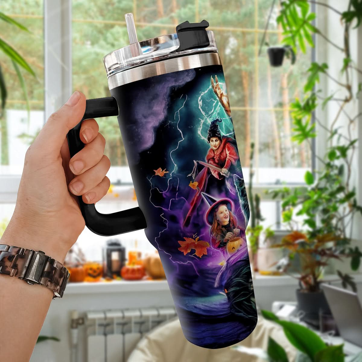 Hocus Pocus 40oz Custom Tumbler - 409HLHNTB141