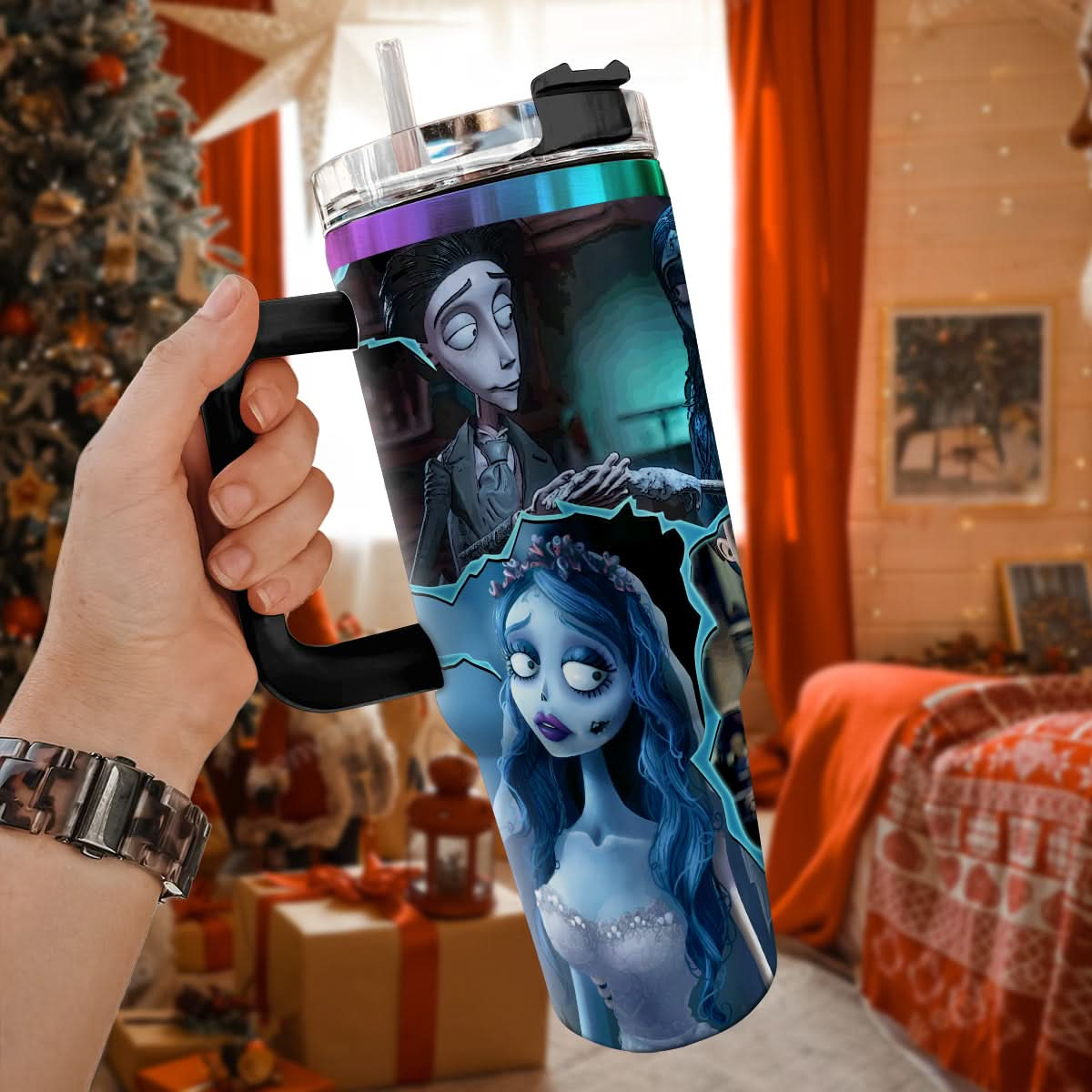 Halloween Corpse Bride 40Oz Tumbler - 409HLHNTB167