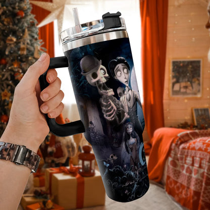 Halloween Corpse Bride 40oz Tumbler - 409VTHNTB058