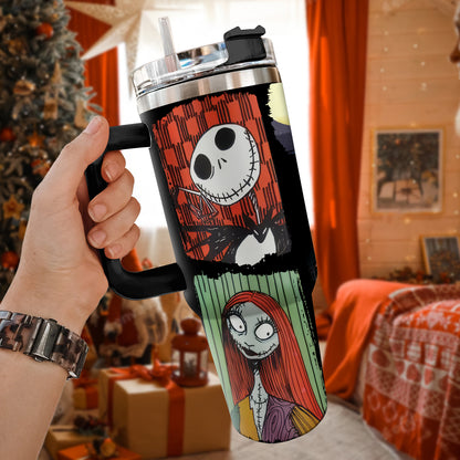 The Nightmare Before Christmas Tumbler 40 oz