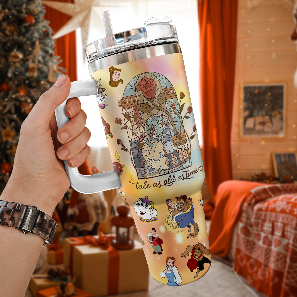 DN Beauty and The Beast Tumbler - 412HLHNTB035