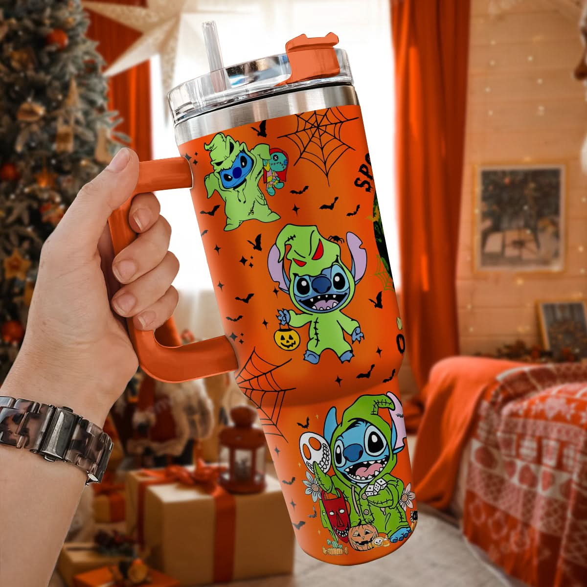 Nightmare Stitch 40oz Tumbler - 409VTHNTB027