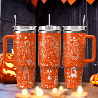 Custom Corpse Bride 40oz Tumbler - 409VTHNTB054