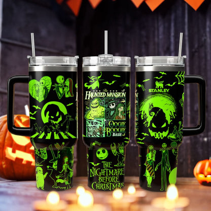 Oogie Boogie Nightmare Before Christmas 40oz Tumbler - 409HLHNTB144