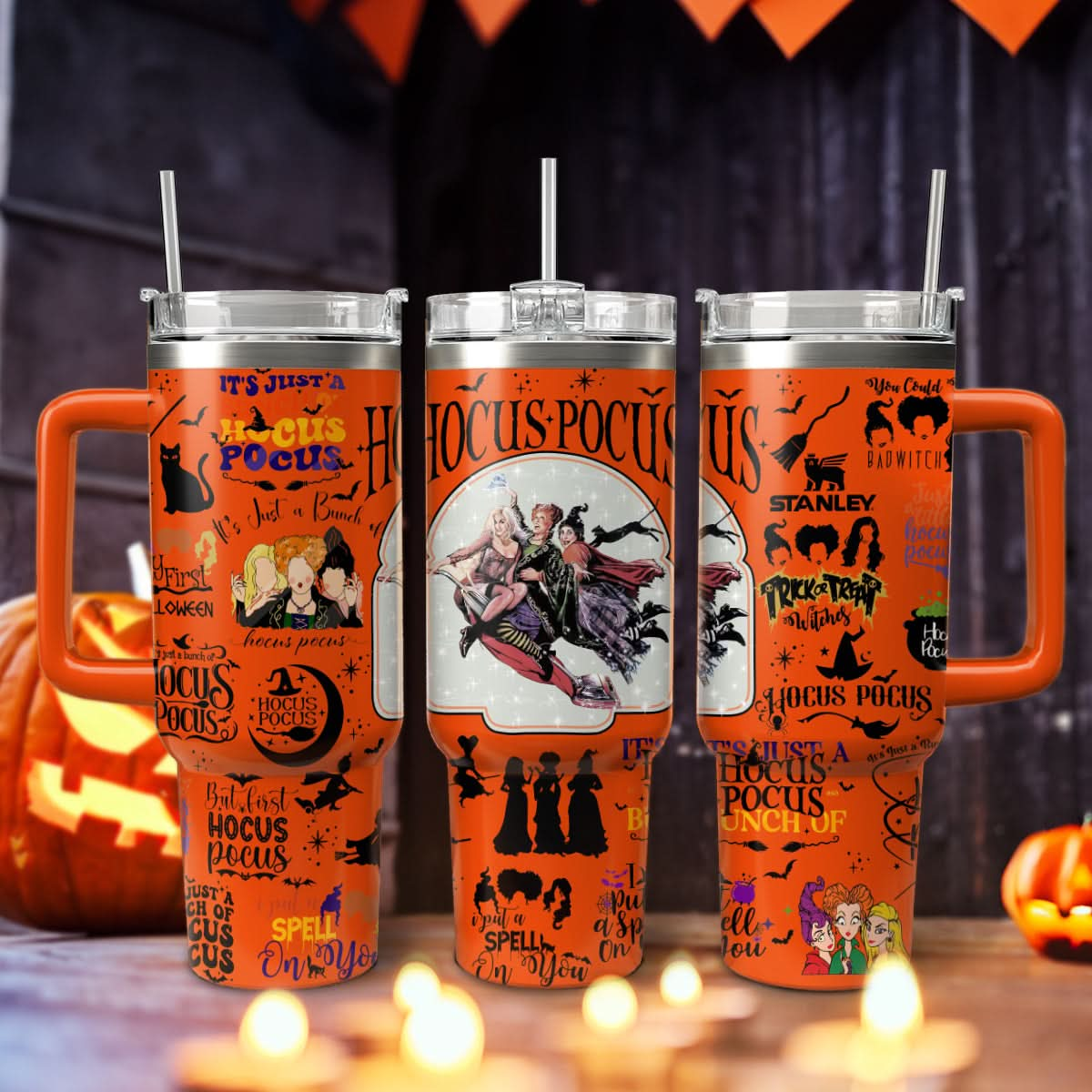 Hocus Pocus 40oz Tumbler - 409HLHNTB142