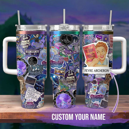 Custom Name Acotar 40oz Tumbler - Perfect Gift For Reader 407VTTLTB017