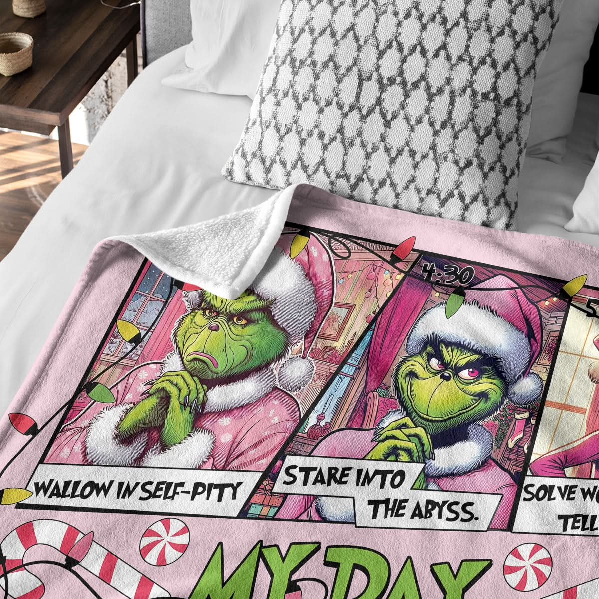 Grinch Movie Blanket - 410QAHNBL001